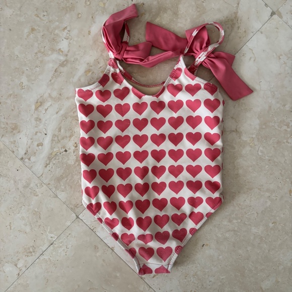 Pink Chicken Swimsuit 2 - Picture 2 of 4